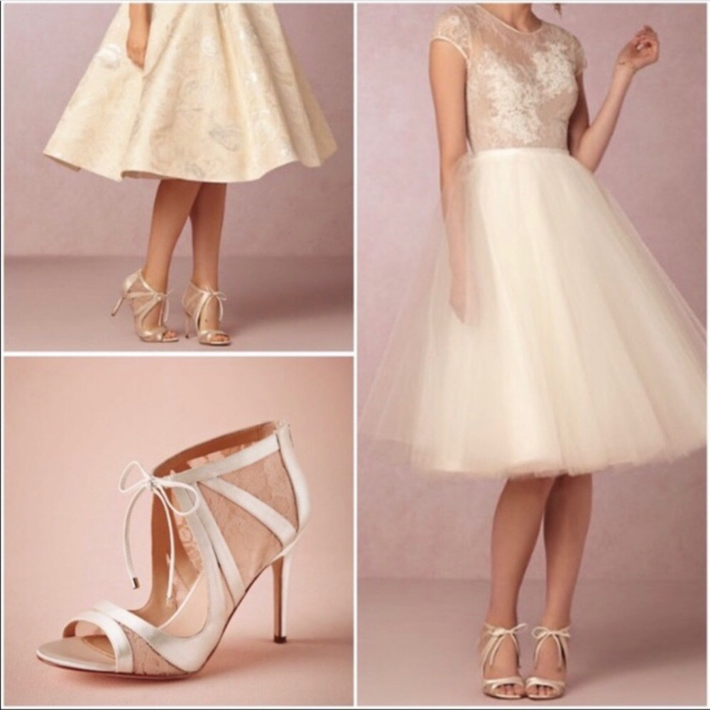 Anthropologie BHLDN Hitherto Panina Lace Booties